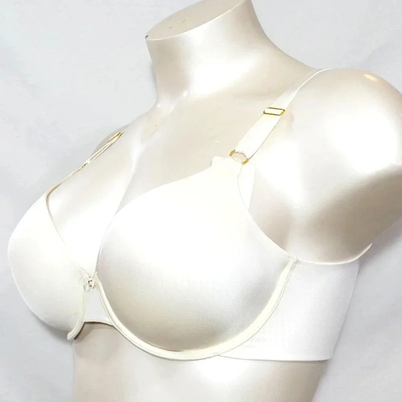36DD Vanity Fair 75345 Beauty Back Full Coverage UW Bra White NWT - Picture 2 of 6